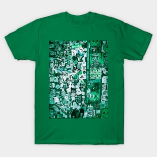 Green Street Art Sticker NYC T-Shirt